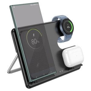 Hoco CQ2 Flash – Chargeur Sans Fil 3-en-1