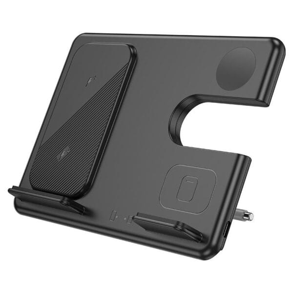 Hoco CQ2 Flash – Chargeur Sans Fil 3-en-1 – Image 4