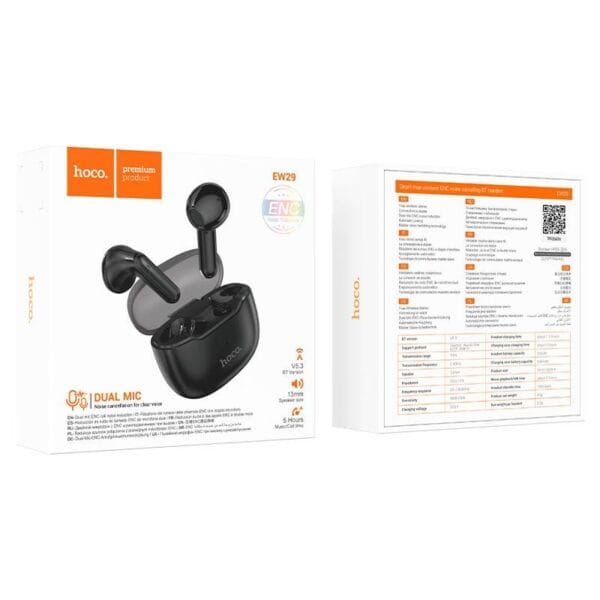 Hoco EW29 Depth - Écouteurs Sans Fil avec Double Mic ENC – Image 7