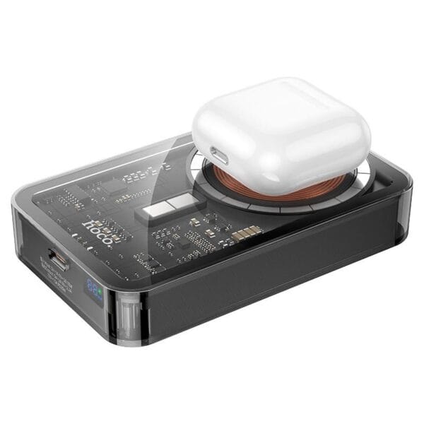 Hoco Q14A Ice Crystal – Power Bank 10000mAh avec Charge Sans Fil – Image 3