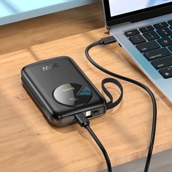 Hoco Q19 Lucky – Power Bank 10000mAh Fast Charge PD30W + QC3.0 – Image 6