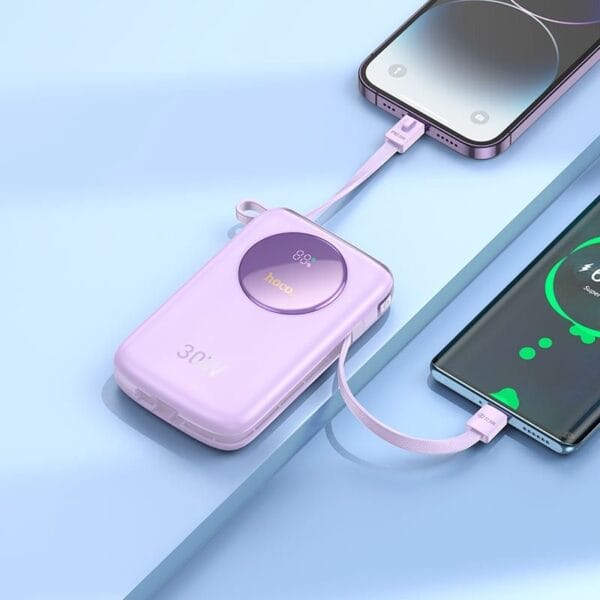 Hoco Q19 Lucky – Power Bank 10000mAh Fast Charge PD30W + QC3.0 – Image 7