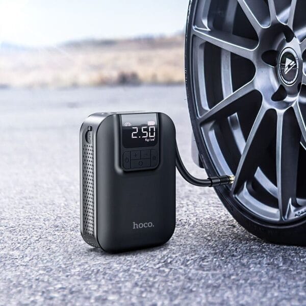 S53 Breeze - Mini Pompe à Air Rechargeable avec PowerBank 2500mAh