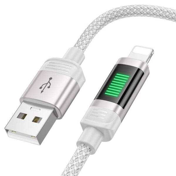 Hoco U126 Lantern - Câble de Charge Rapide USB vers Lightning (IP) - 1.2m – Image 7