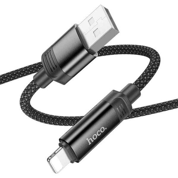 Hoco U126 Lantern - Câble de Charge Rapide USB vers Lightning (IP) - 1.2m – Image 6