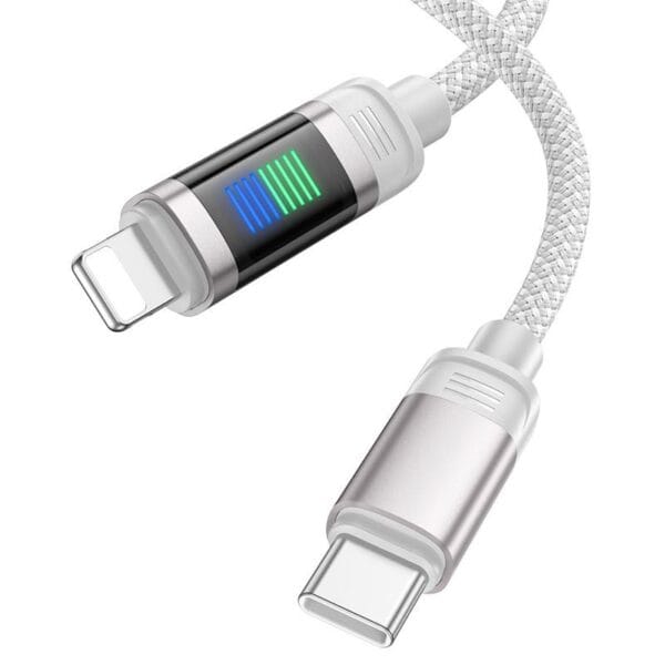 Hoco U126 Lantern - Câble de Charge Rapide Type-C vers Lightning (1.2m) – Image 7