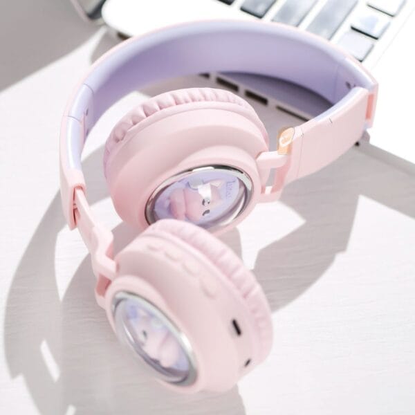 Hoco W50 Cute Fun - Casque Bluetooth 5.3 Pliable avec RGB – Image 10