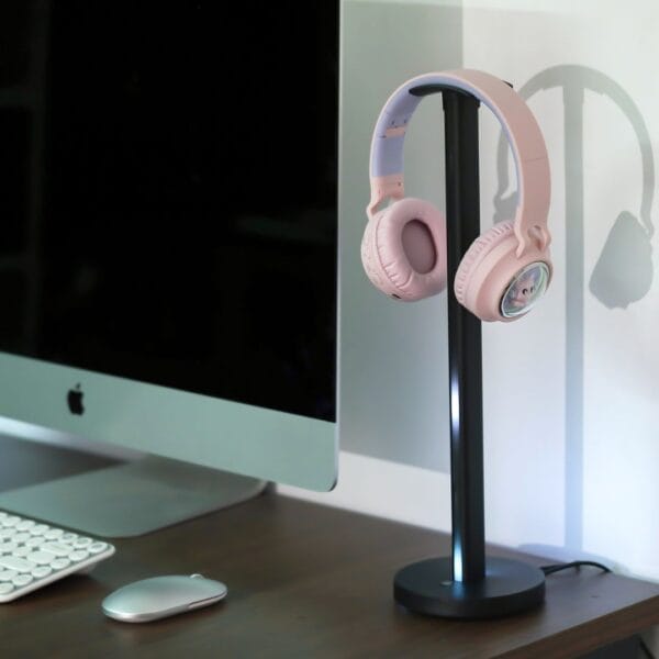 Hoco W50 Cute Fun - Casque Bluetooth 5.3 Pliable avec RGB – Image 11