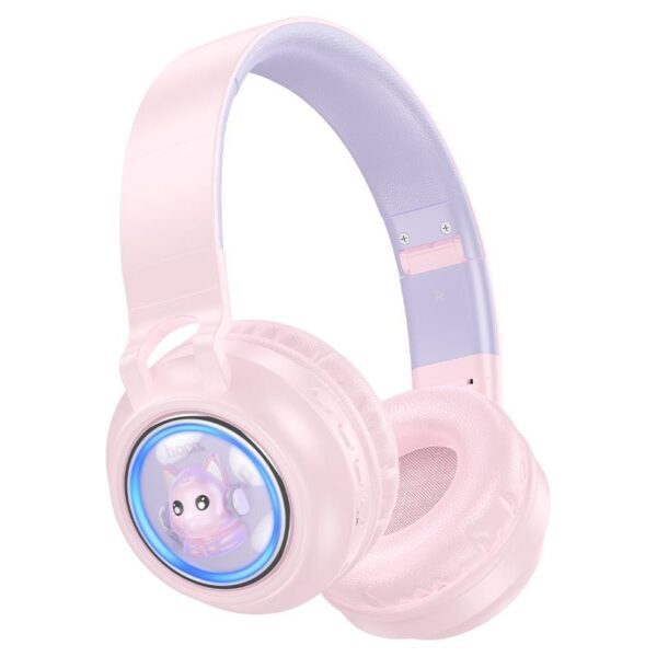 Hoco W50 Cute Fun - Casque Bluetooth 5.3 Pliable avec RGB – Image 14