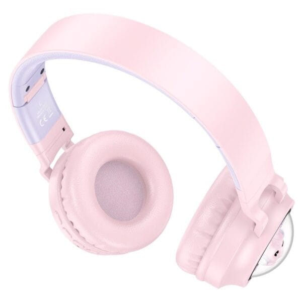 Hoco W50 Cute Fun - Casque Bluetooth 5.3 Pliable avec RGB – Image 2