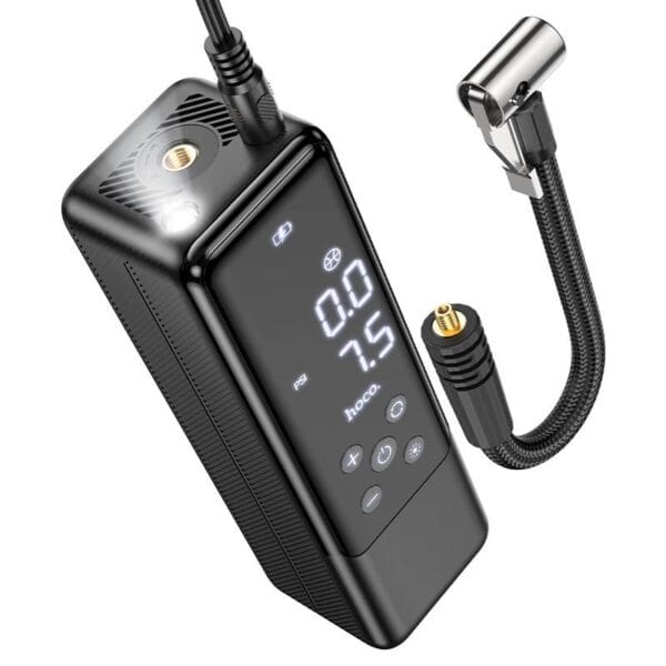Hoco ZP5 May - Pompe à Air Auto avec Lampe Torche – Image 3