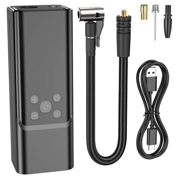 Hoco ZP7 Maddy – Pompe à Air Rechargeable avec PowerBank 5000mAh – Image 3