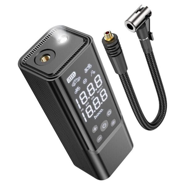Hoco ZP7 Maddy – Pompe à Air Rechargeable avec PowerBank 5000mAh – Image 4