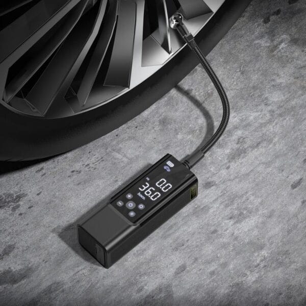 Hoco ZP7 Maddy – Pompe à Air Rechargeable avec PowerBank 5000mAh – Image 2