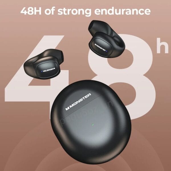 Monster Open Ear 200 - Écouteurs Bluetooth 5.3 à Clip d'Oreille pour Sport – Image 10