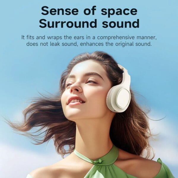 Hoco W46 Charm - Casque Sans Fil Pliable avec Bluetooth 5.3 – Image 8