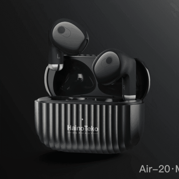 HainoTeko Air-20 - Ecouteurs Bluetooth Metalic Case – Image 7