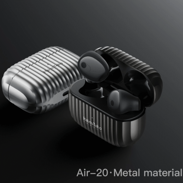 HainoTeko Air-20 - Ecouteurs Bluetooth Metalic Case – Image 8