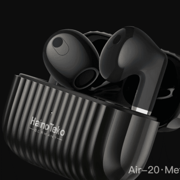 HainoTeko Air-20 - Ecouteurs Bluetooth Metalic Case – Image 3