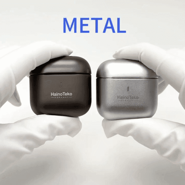 HainoTeko Air-19 – Écouteurs Bluetooth 5.4 avec Boitier Métallique – Image 4