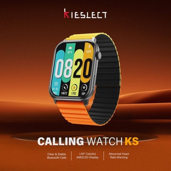 Kieslect Ks - Smart Watch avec Écran AMOLED 1.78” pour Sport – Image 2