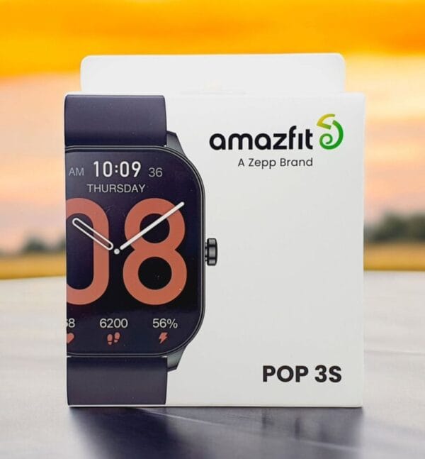 Amazfit Pop 3S – Smart Watch Premium avec Écran AMOLED 1.96"