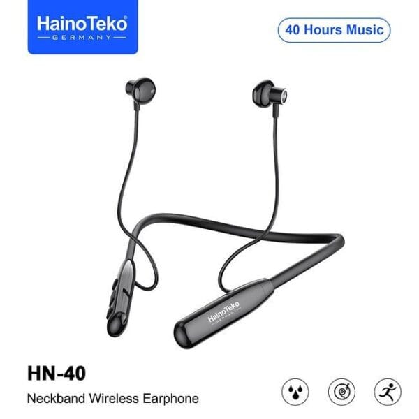 HainoTeko Germany HN-Series - Ecouteurs Bluetooth 5.3 avec Tour de Cou pour Sport – Image 2