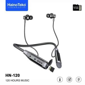 HainoTeko Germany HN-Series - Ecouteurs Bluetooth 5.3 avec Tour de Cou pour Sport