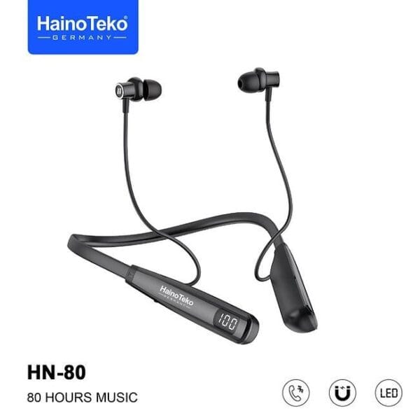 HainoTeko Germany HN-Series - Ecouteurs Bluetooth 5.3 avec Tour de Cou pour Sport – Image 4
