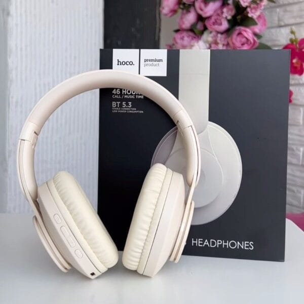 Hoco W45 Enjoy - Casque Sans Fil Bluetooth 5.3 Pliable – Image 14