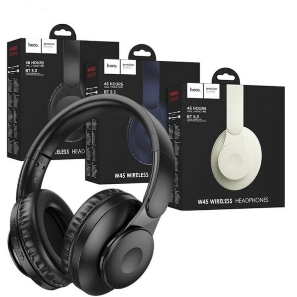 Hoco W45 Enjoy - Casque Sans Fil Bluetooth 5.3 Pliable