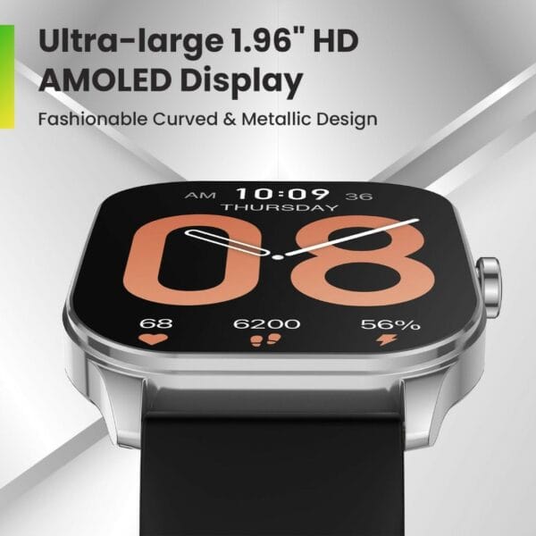 Amazfit Pop 3S – Smart Watch Premium avec Écran AMOLED 1.96" – Image 6
