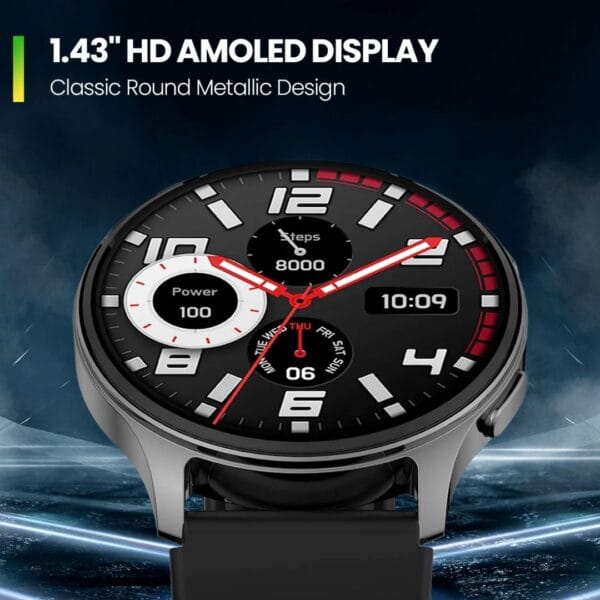 Amazfit Pop 3R - Smart Watch Premium avec Écran AMOLED 1.43″ HD – Image 8