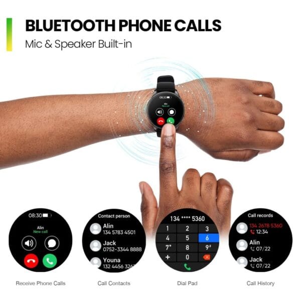 Amazfit Pop 3R - Smart Watch Premium avec Écran AMOLED 1.43″ HD – Image 5