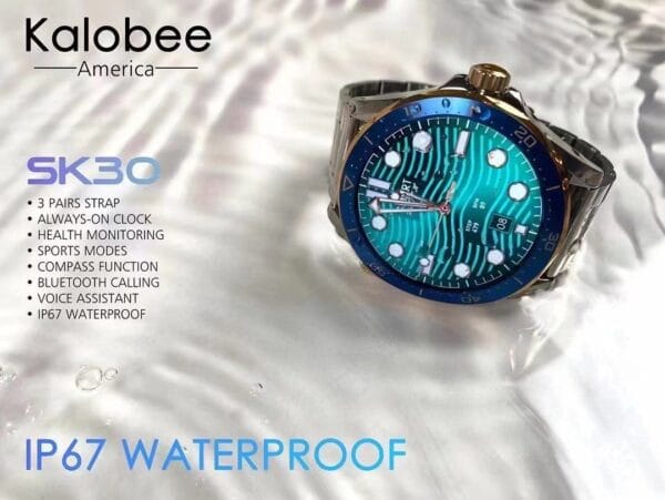 Kalobee SK30 - Smart Watch Bluetooth avec Écran Amoled – Image 4