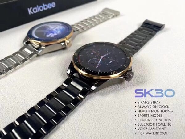 Kalobee SK30 - Smart Watch Bluetooth avec Écran Amoled – Image 3