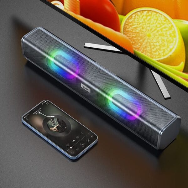 Hoco BS49 Dazzling Sound - Haut-Parleur Sans Fil Bluetooth 2x5W – Image 7