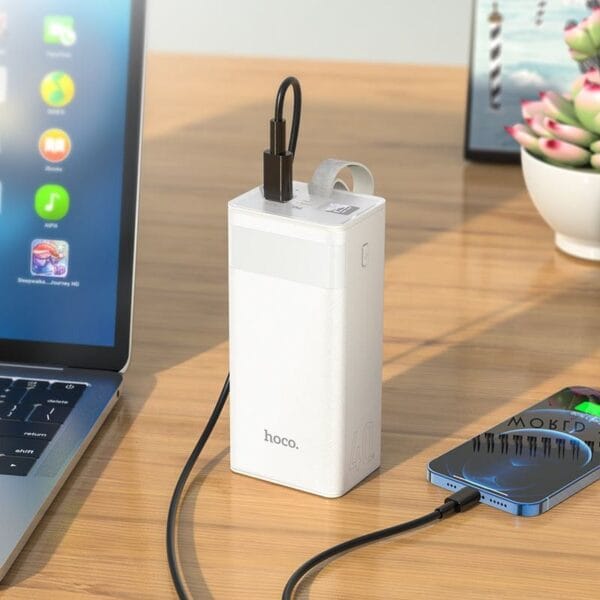 Hoco J86 Powermaster - Power Bank 40000mAh Fast Charge 22.5W – Image 4