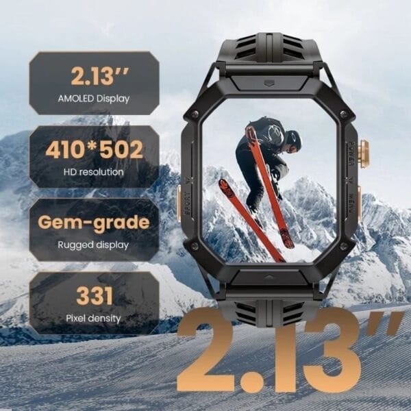 Xiaomi HAYLOU IRON N1 - Montre Connectée de Qualité Militaire – Image 5