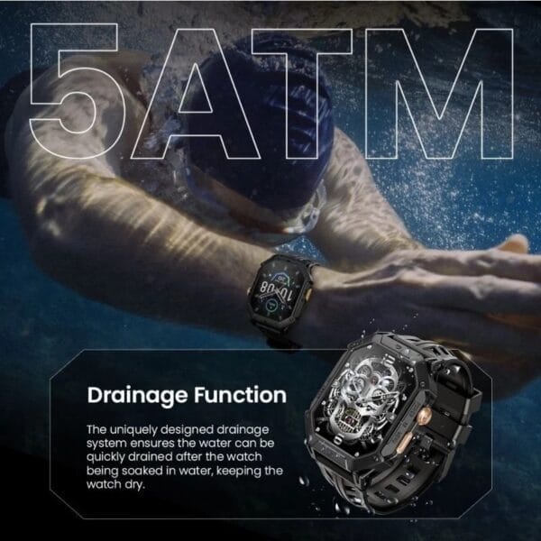 Xiaomi HAYLOU IRON N1 - Montre Connectée de Qualité Militaire – Image 8