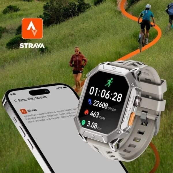 Xiaomi HAYLOU IRON N1 - Montre Connectée de Qualité Militaire – Image 9
