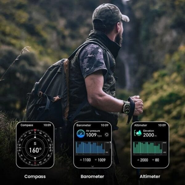 Xiaomi HAYLOU IRON N1 - Montre Connectée de Qualité Militaire – Image 10
