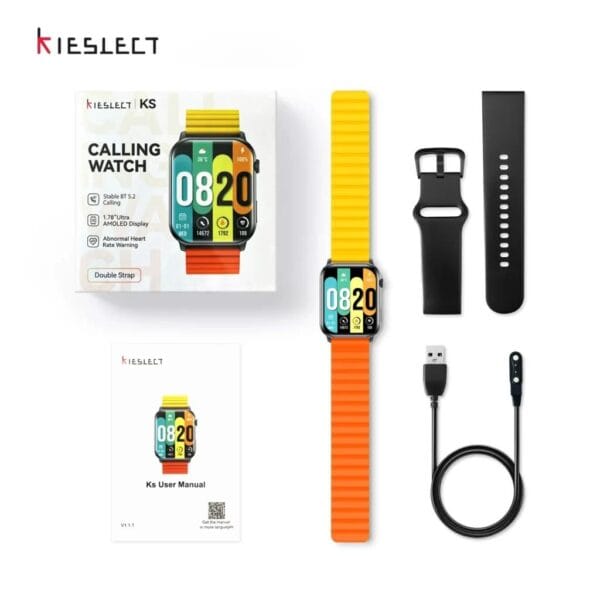 Kieslect Ks - Smart Watch avec Écran AMOLED 1.78” pour Sport – Image 6