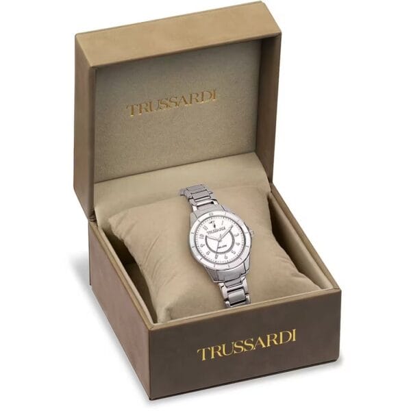 Montre Italienne pour Femme - Classique Argenté & Étanchéité 5 ATM