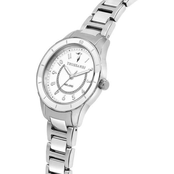 Montre Italienne pour Femme - Classique Argenté & Étanchéité 5 ATM – Image 3