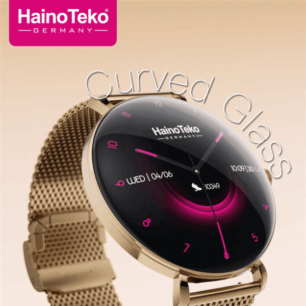 HainoTeko-18 Waterproof – Smart Watch AMOLED for Ladies – Image 11