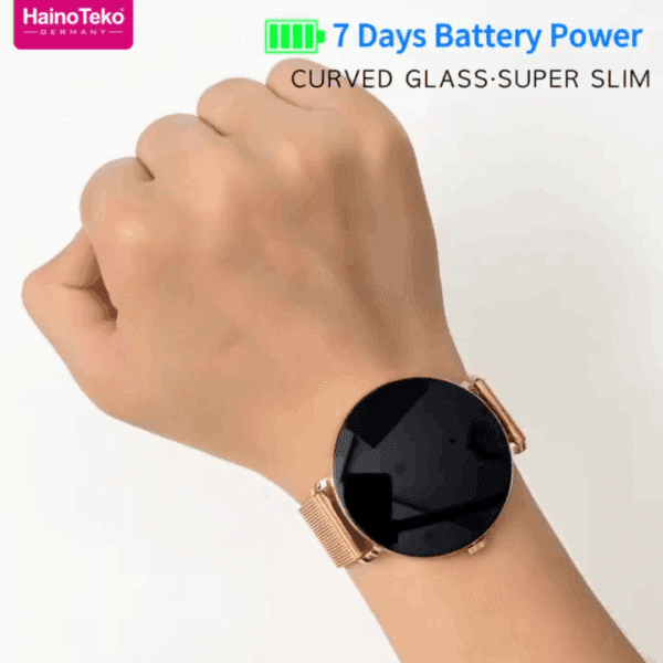 HainoTeko-18 Waterproof – Smart Watch AMOLED for Ladies – Image 16