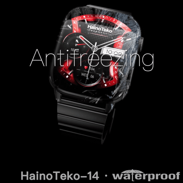 HainoTeko-14 Waterproof – Smart Watch avec Ecran AMOLED incurvé – Image 10