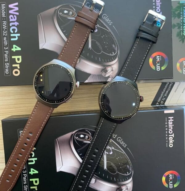 HainoTeko RW-32 Watch 4 Pro - Smart Watch avec Écran AMOLED incurvé – Image 7