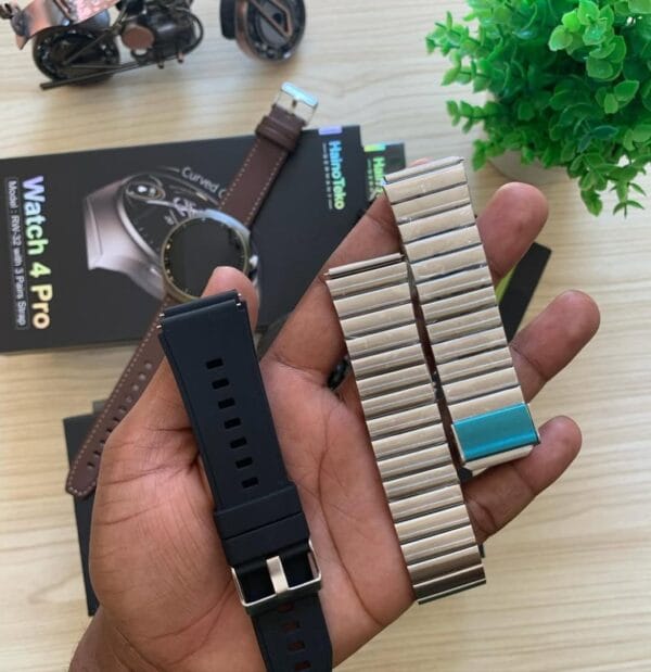 HainoTeko RW-32 Watch 4 Pro - Smart Watch avec Écran AMOLED incurvé – Image 8